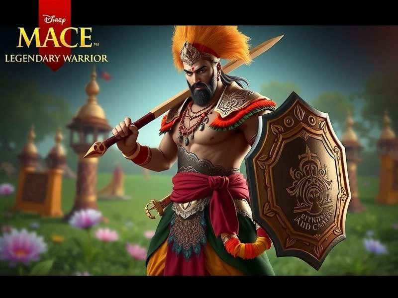 Mace Legendary Warrior Indian festival event