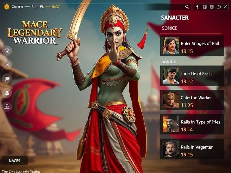 Mace Legendary Warrior gameplay screenshot